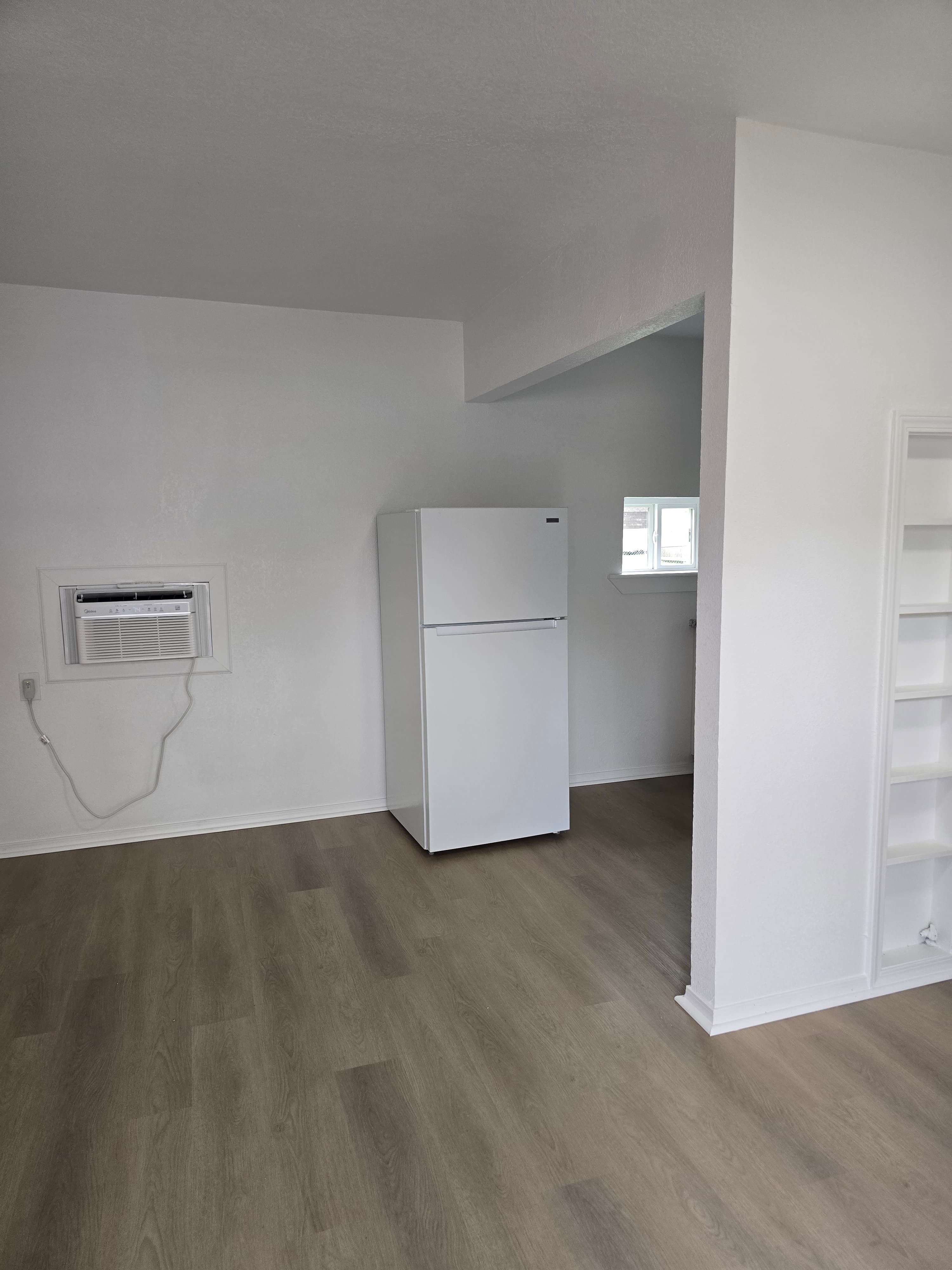 One Bedroom Deluxe entryway leading to the bedroom